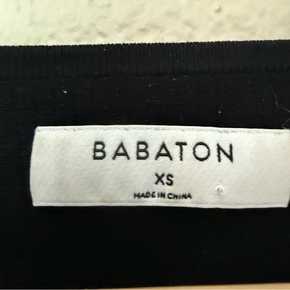 Babaton Black Long Sleeve Top - Picture 2 of 3